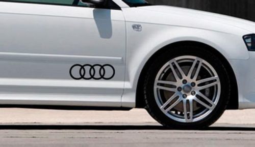 Audi Logo Stickers Stickers Tt A3 A4 A6 A8 S4 S5 Q3 Q5 Q7 S6 Rs4 Rs6 S Line#2